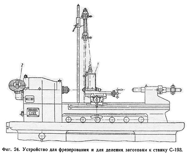 Пристрій для фрезерування к токарномуу верстату С-193